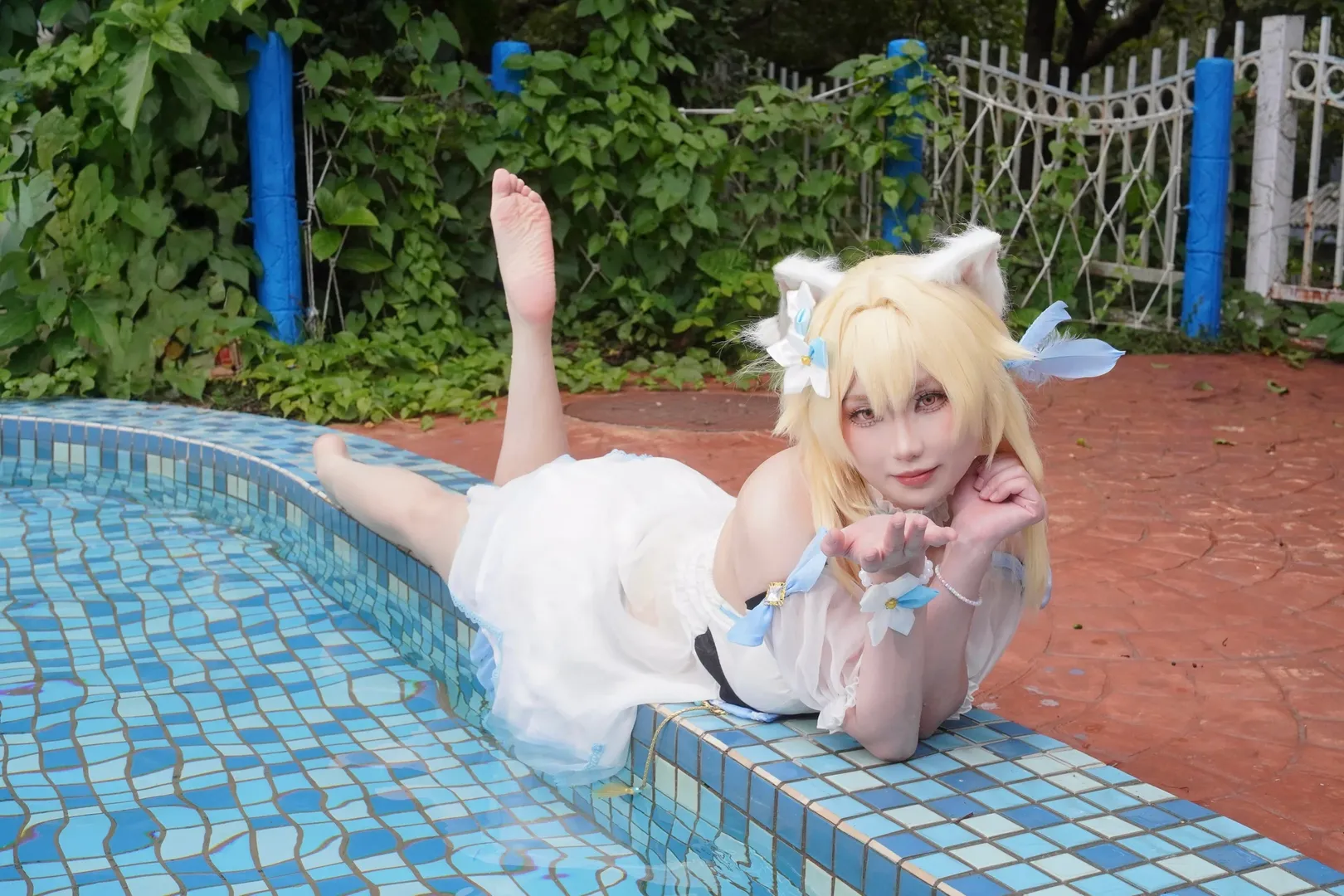 【荧cos】原神夏日水花里的清凉游记