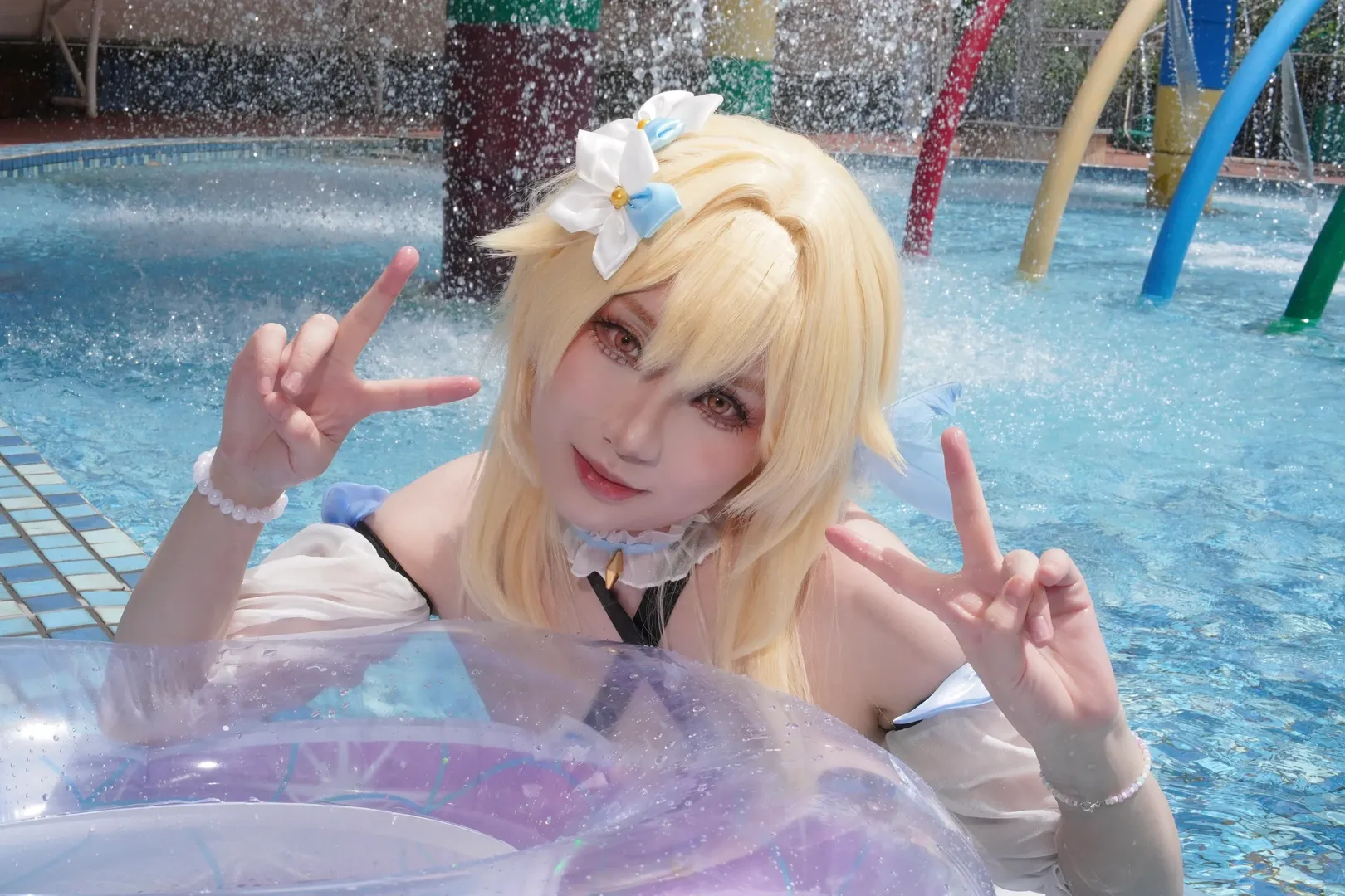 【熒cos】原神夏日水花裡的清涼遊記 - 第 4 張