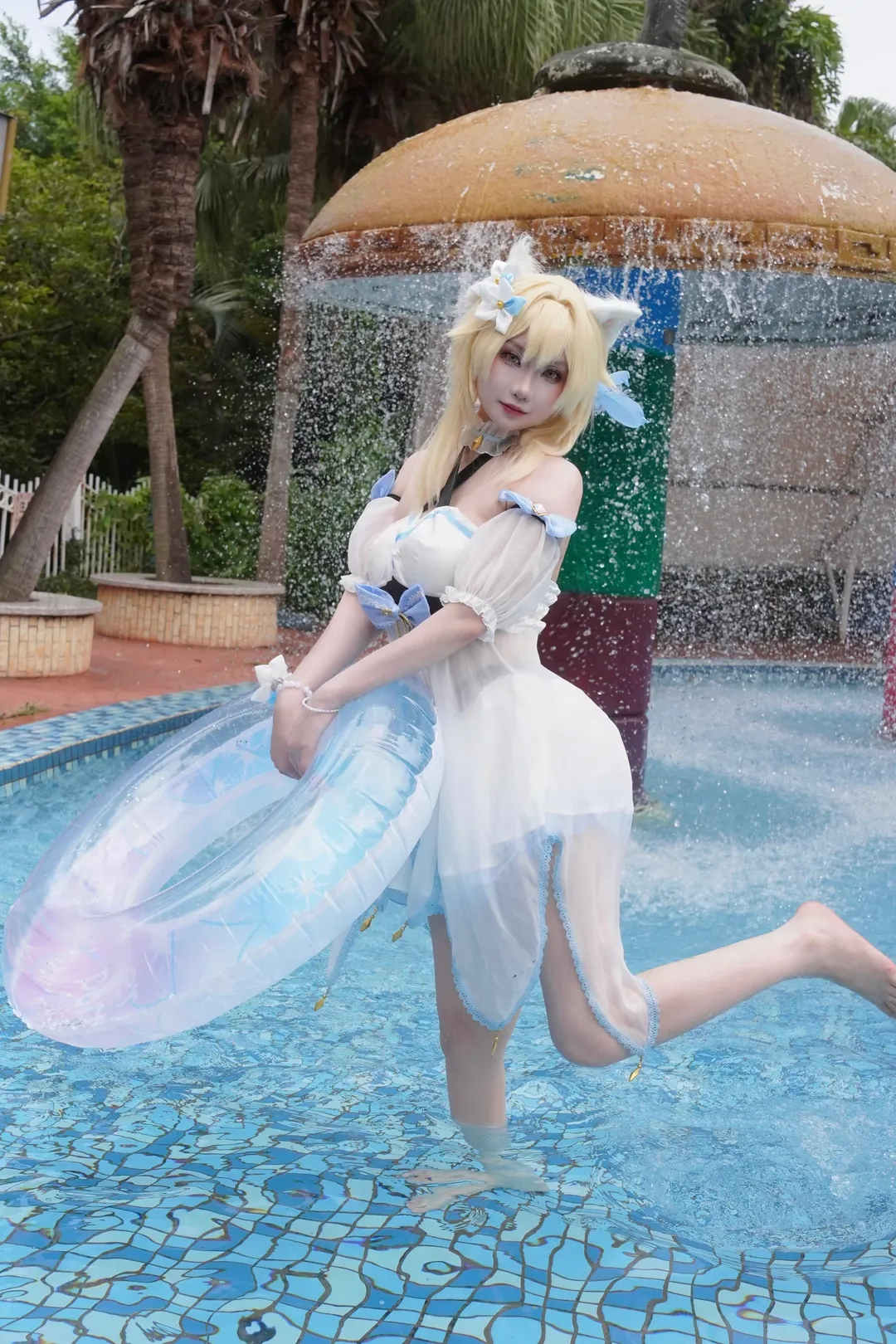 【熒cos】原神夏日水花裡的清涼遊記 - 第 7 張