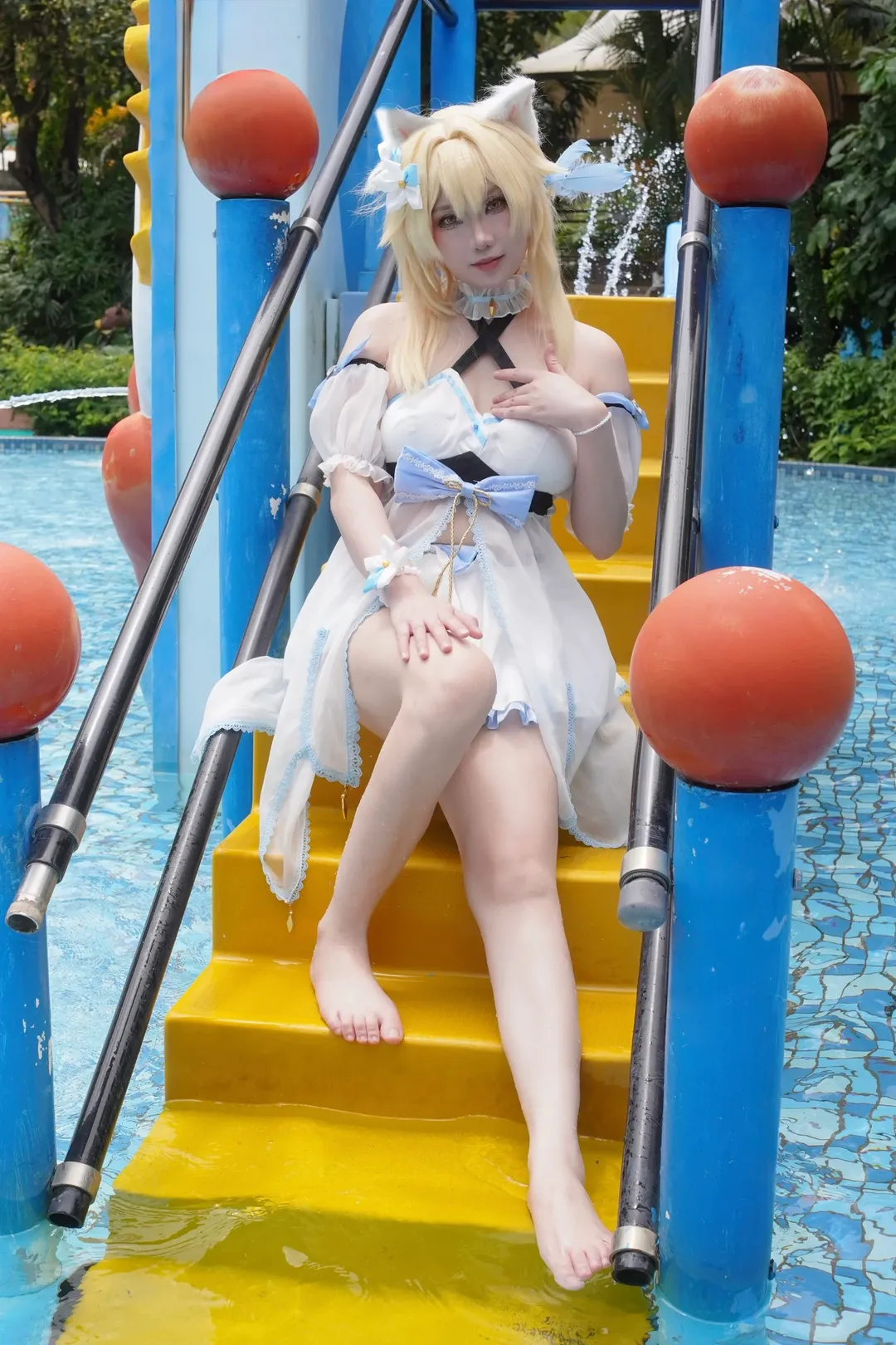 【熒cos】原神夏日水花裡的清涼遊記 - 第 9 張