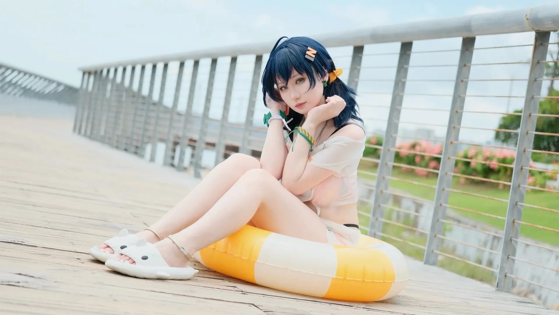 【铃cos】绝区零夏日海边的元气一瞬 - 第 2 张