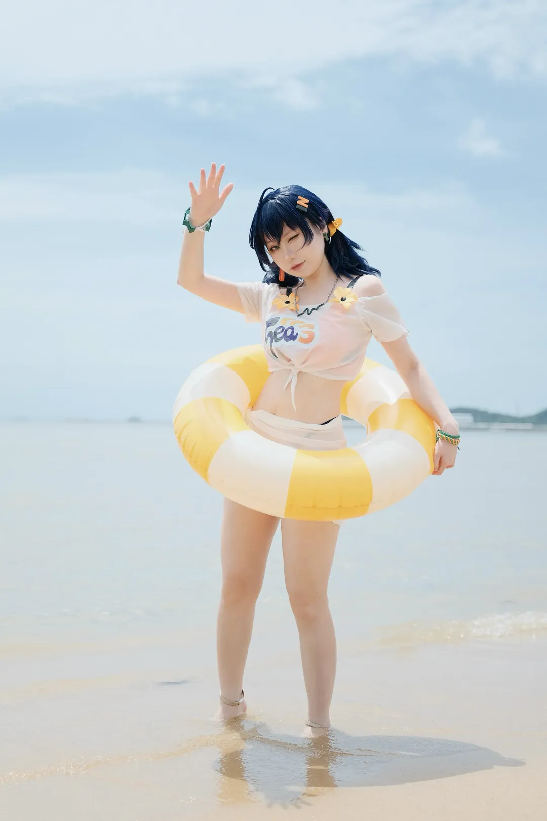 【铃cos】绝区零夏日海边的元气一瞬 - 第 9 张
