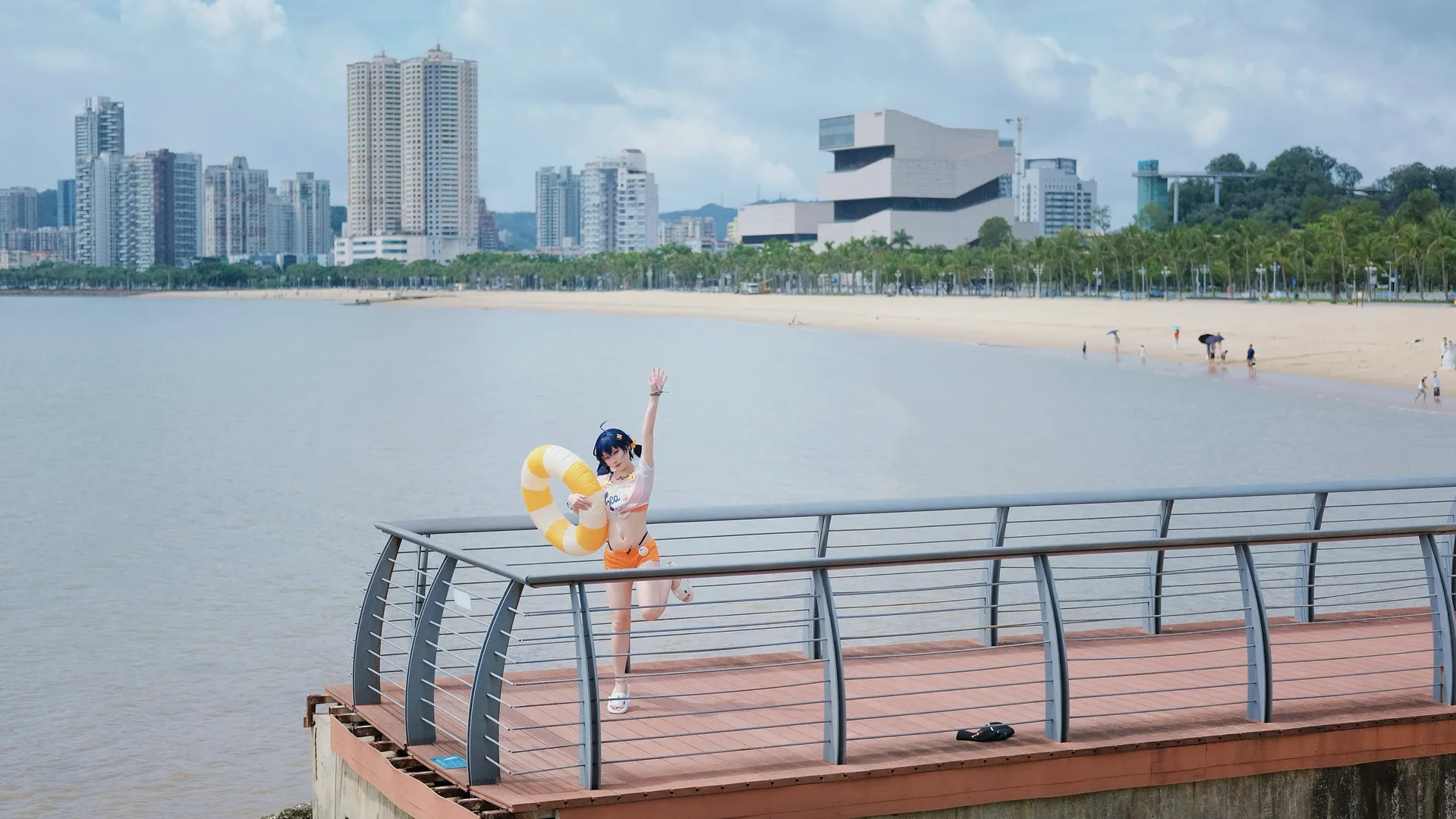 【法厄同cos】绝区零夏日泳装海滩拍摄全记录 - 第 5 张