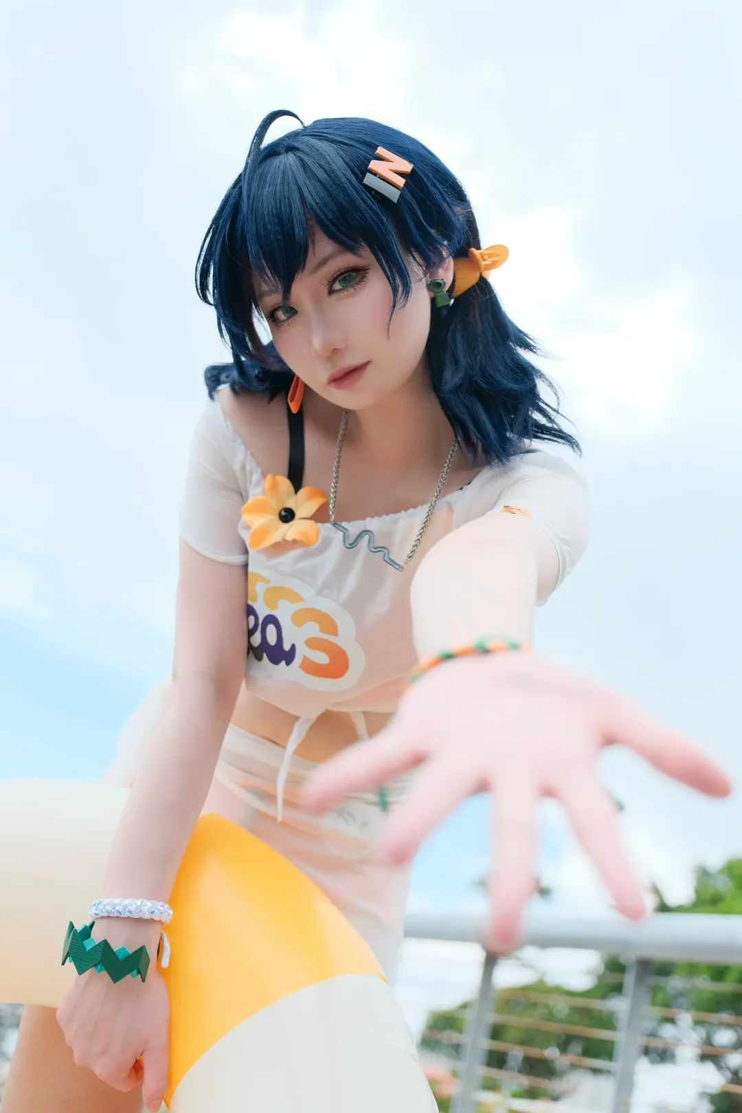 【法厄同cos】绝区零夏日泳装海滩拍摄全记录 - 第 8 张
