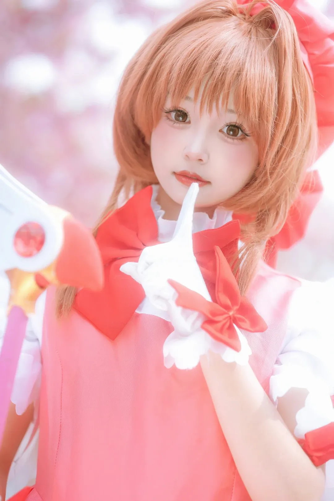 【Sakura cosplay】Fulfilling My Cardcaptor Sakura Dream Under the Cherry Blossoms - Image 3
