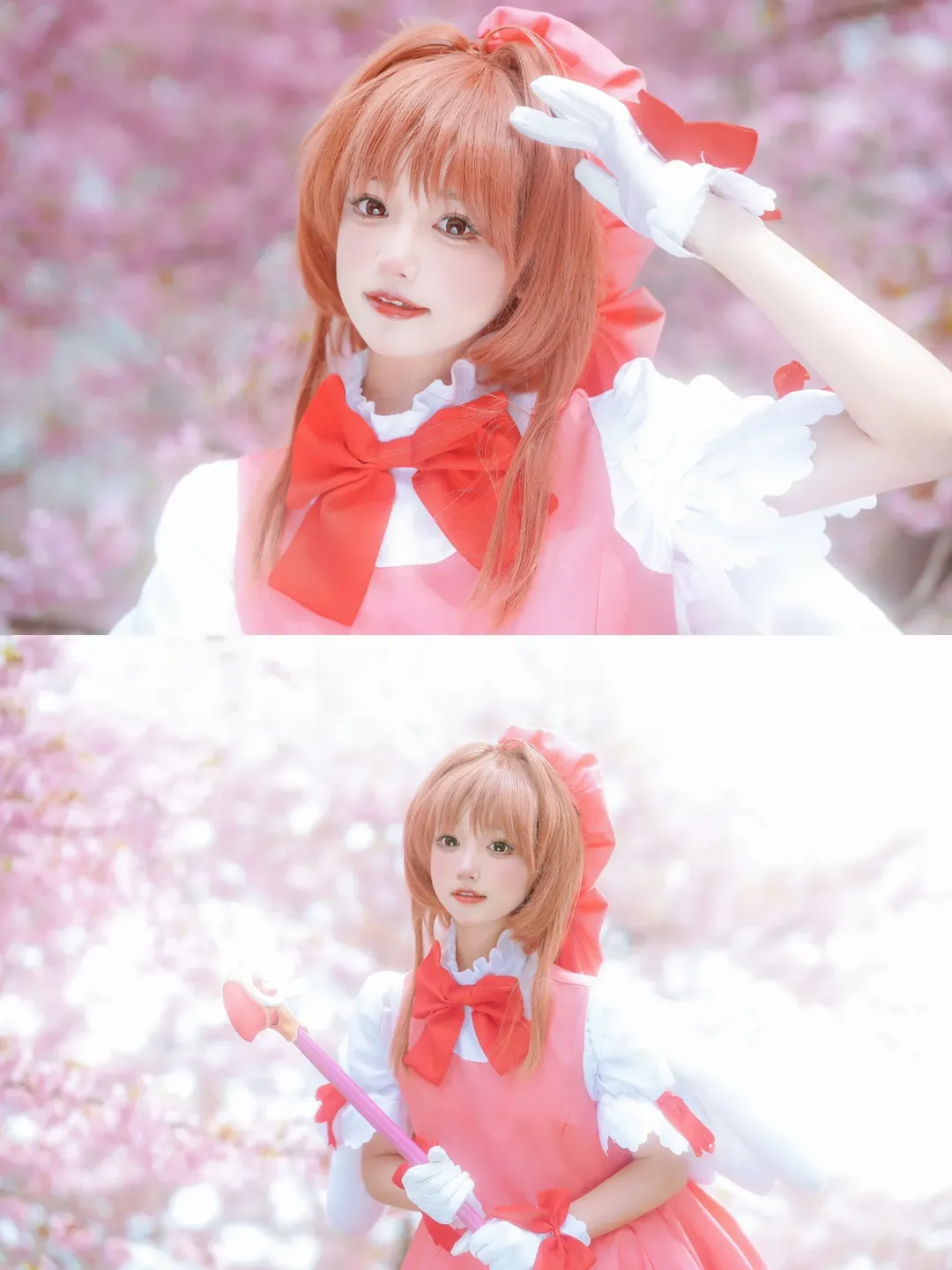 【Sakura cosplay】Fulfilling My Cardcaptor Sakura Dream Under the Cherry Blossoms - Image 4
