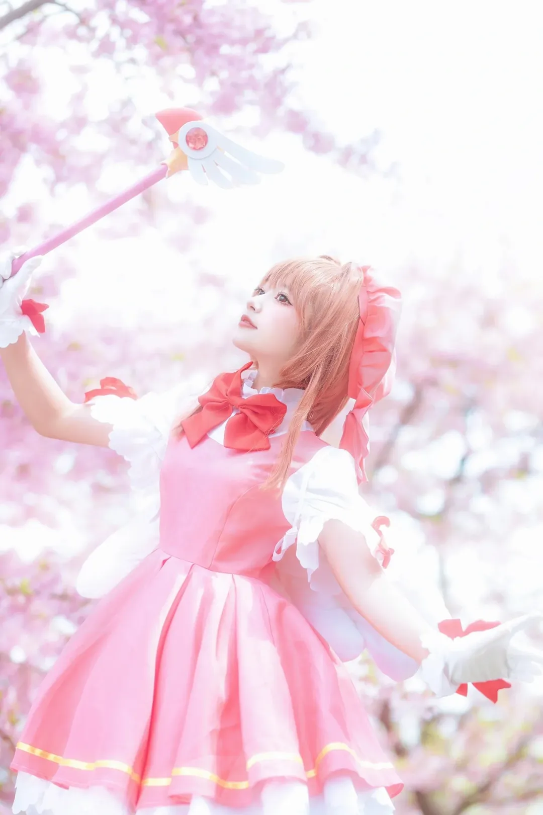 【Sakura cosplay】Fulfilling My Cardcaptor Sakura Dream Under the Cherry Blossoms - Image 9