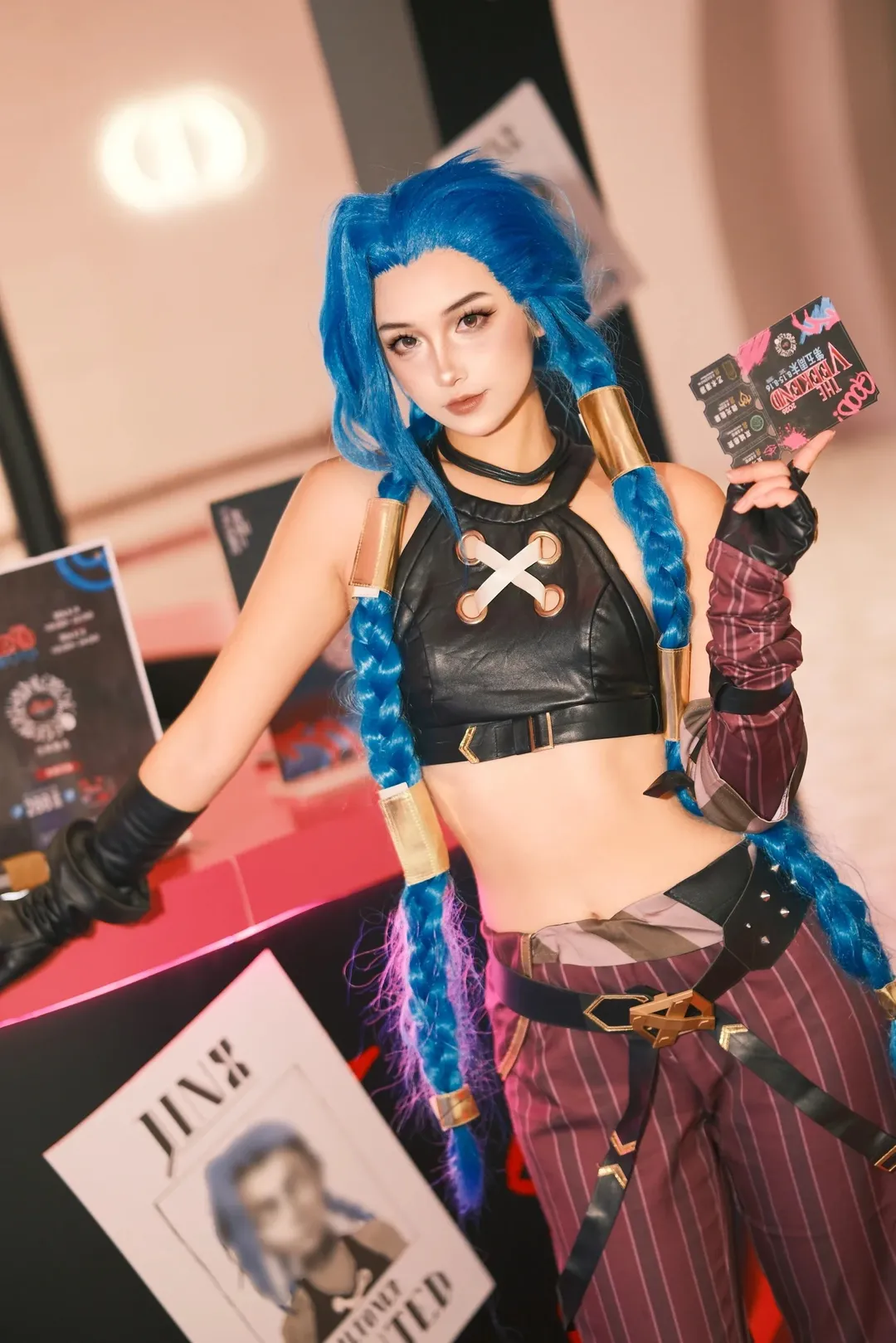 【Jinx cosplay】Checking in at the Arcane Themed Event at Qiantan Taikoo Li - Image 10