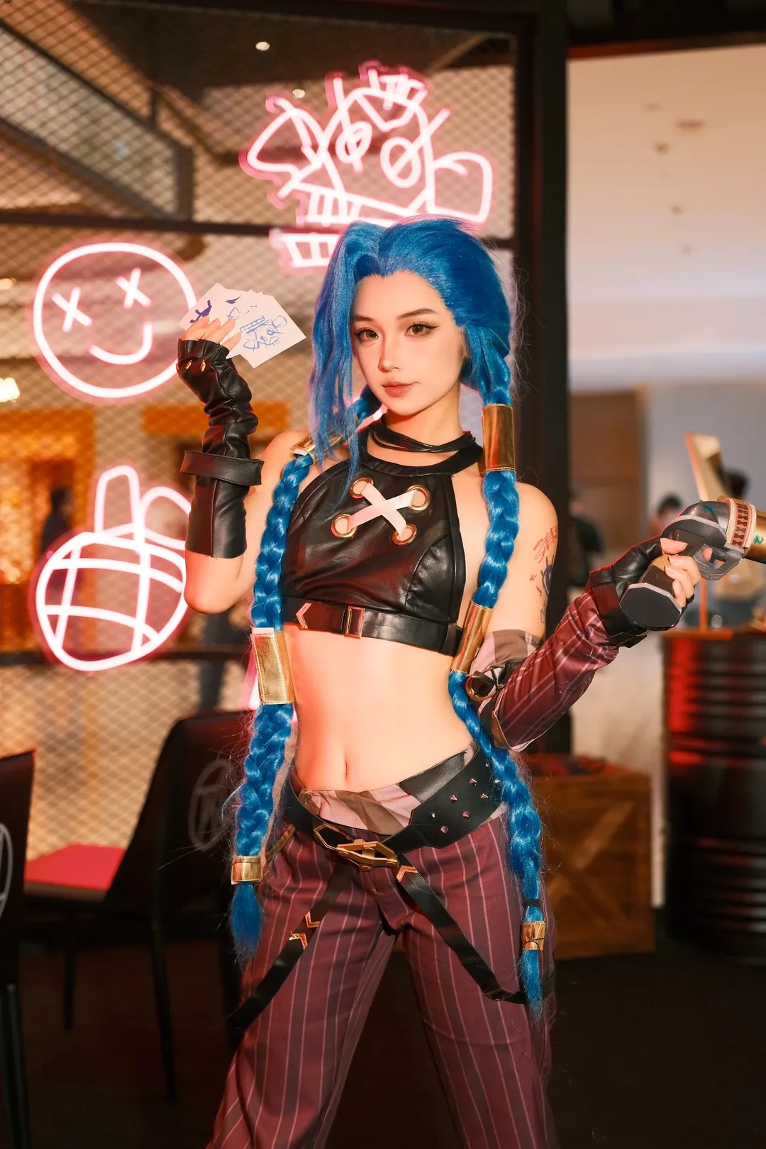 【Jinx cosplay】Checking in at the Arcane Themed Event at Qiantan Taikoo Li - Image 3