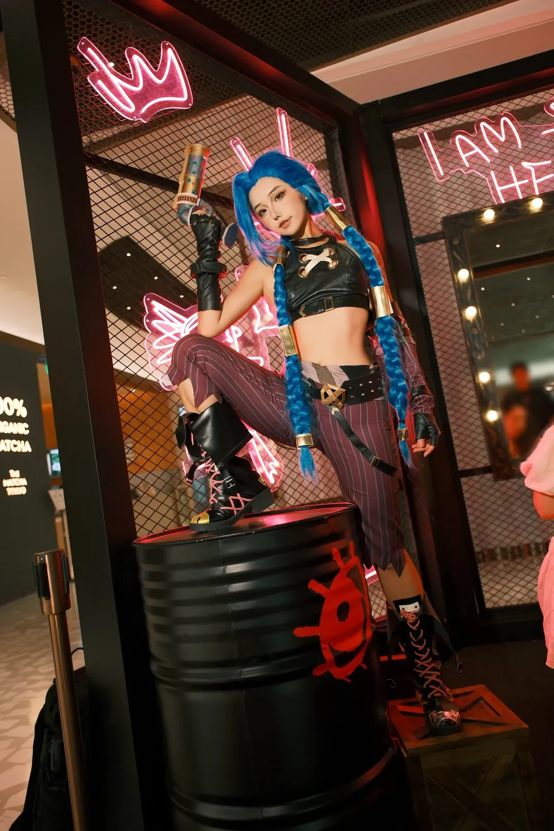 【Jinx cosplay】Checking in at the Arcane Themed Event at Qiantan Taikoo Li - Image 5