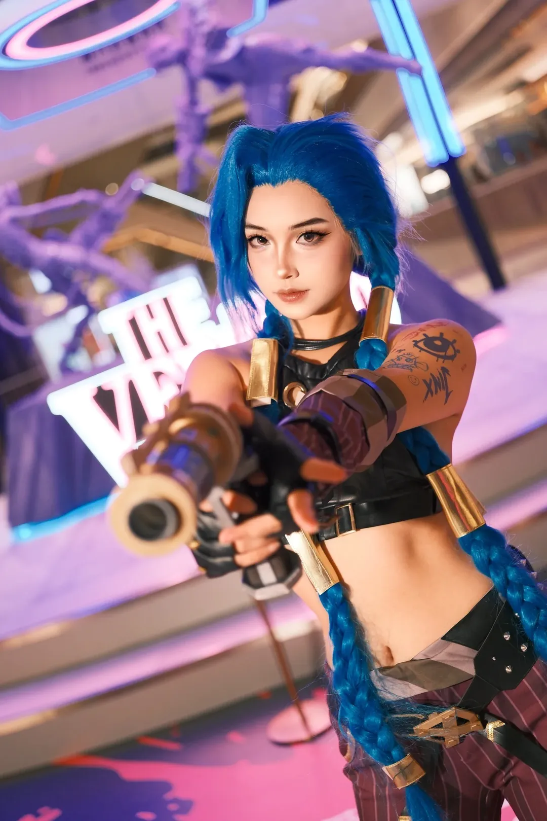 【Jinx cosplay】Checking in at the Arcane Themed Event at Qiantan Taikoo Li - Image 9