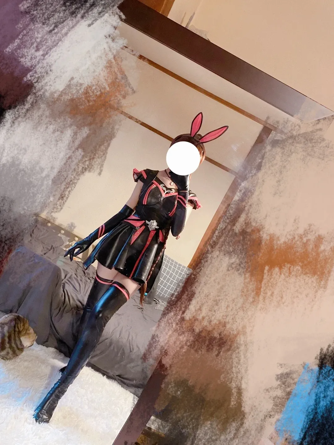 【小舞cos】斗罗大陆，黑色亮面款带来的全新视觉体验 - 第 1 张