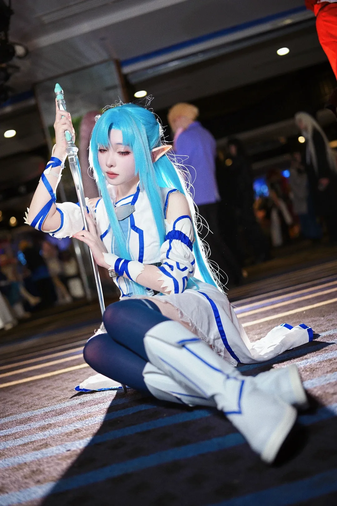 【亚丝娜cos】刀剑神域ALO，精灵少女的静谧时光