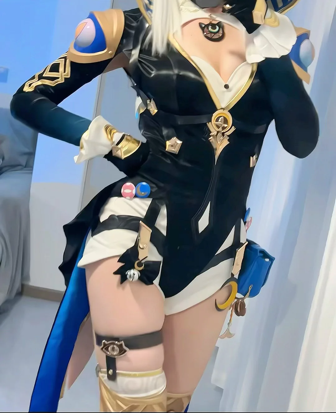 【セファリア コスプレ】崩壊：スターレイル リキッドレザー試着記録 - 4 枚目