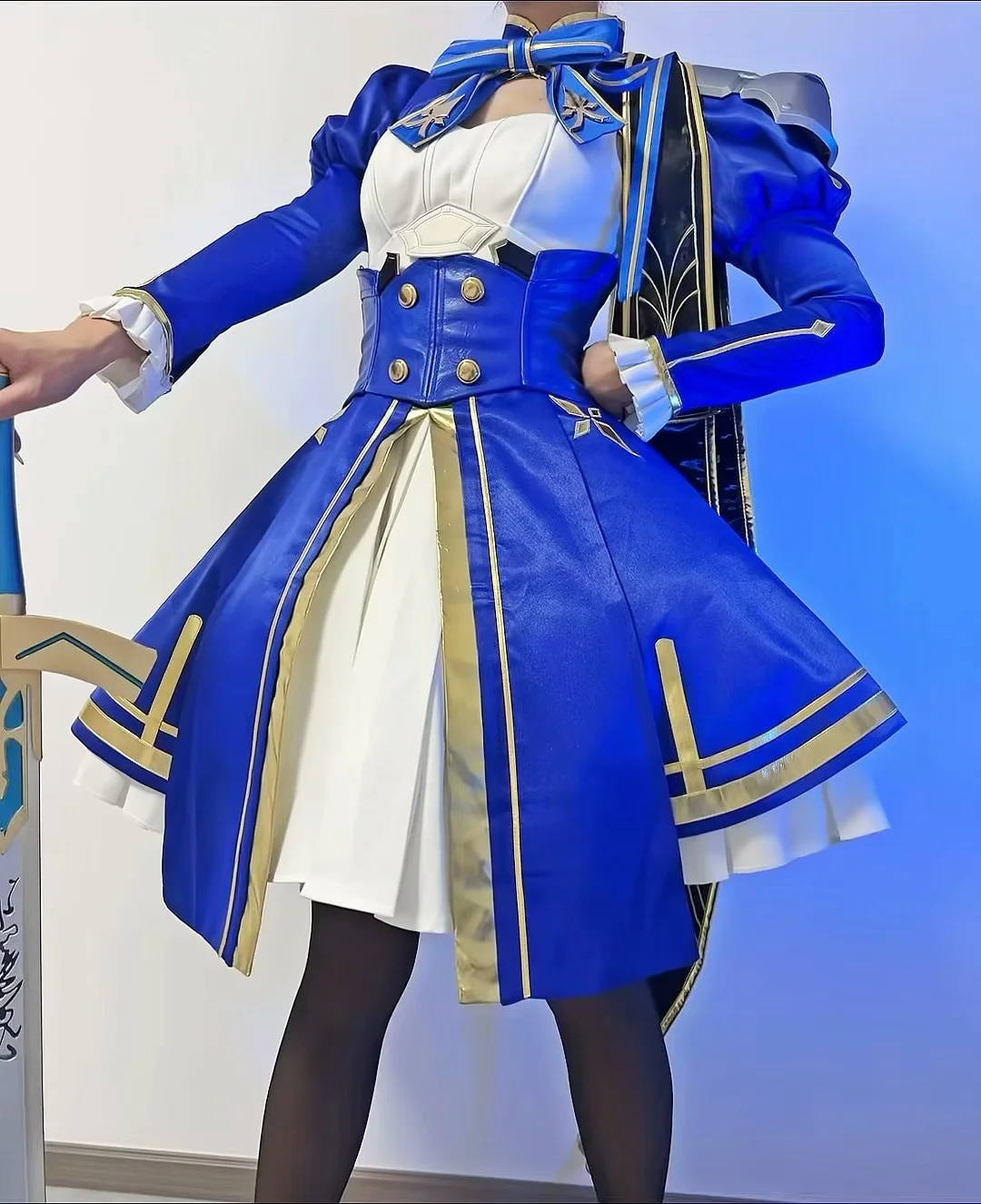 【sabercos】崩坏星穹铁道战袍试衣，版型意外好穿 - 第 1 张
