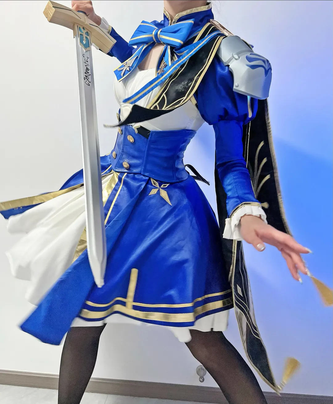 【sabercos】崩坏星穹铁道战袍试衣，版型意外好穿 - 第 3 张