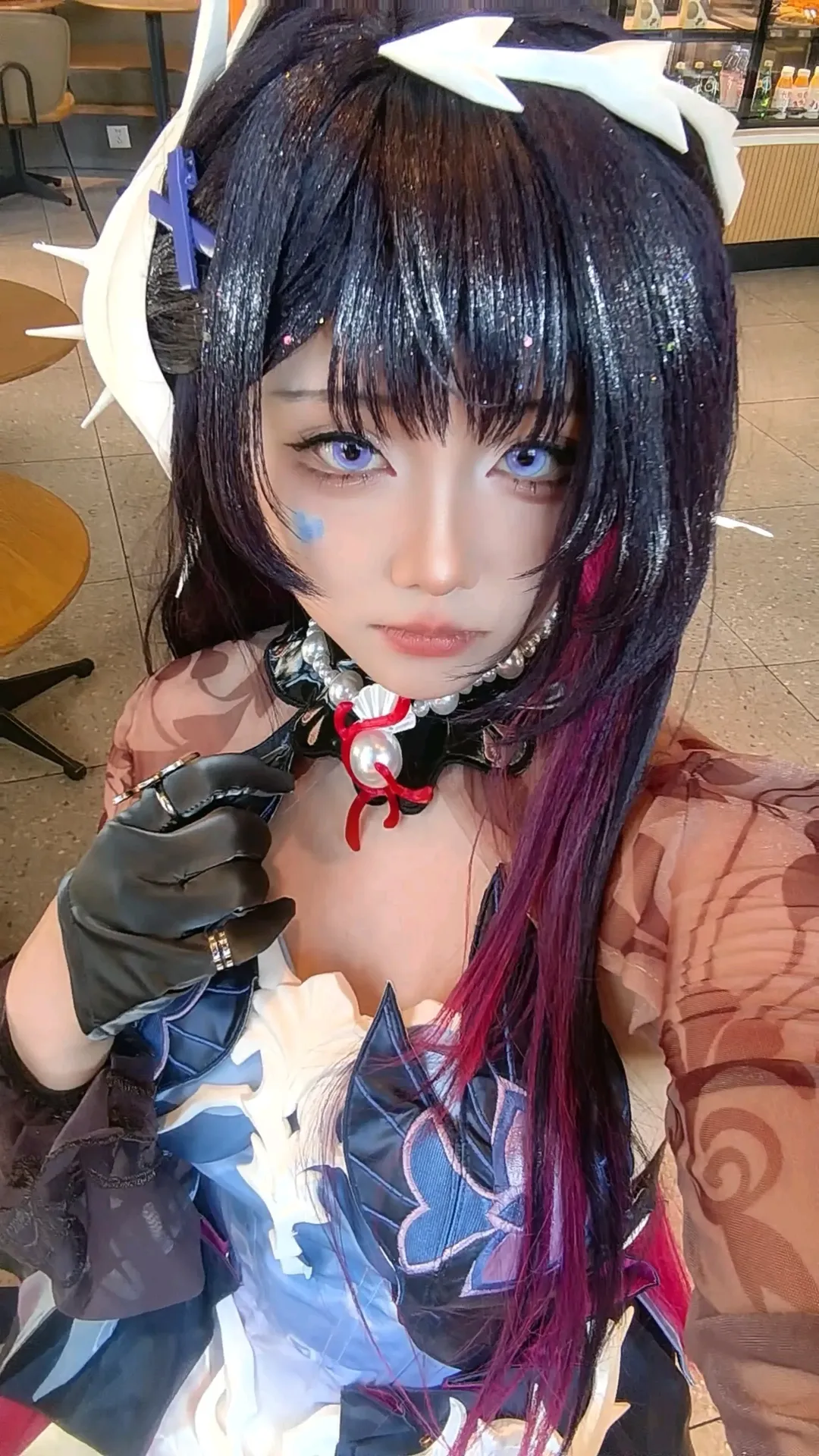 【海瑟音cos】崩坏星穹铁道里的独特黑红交织