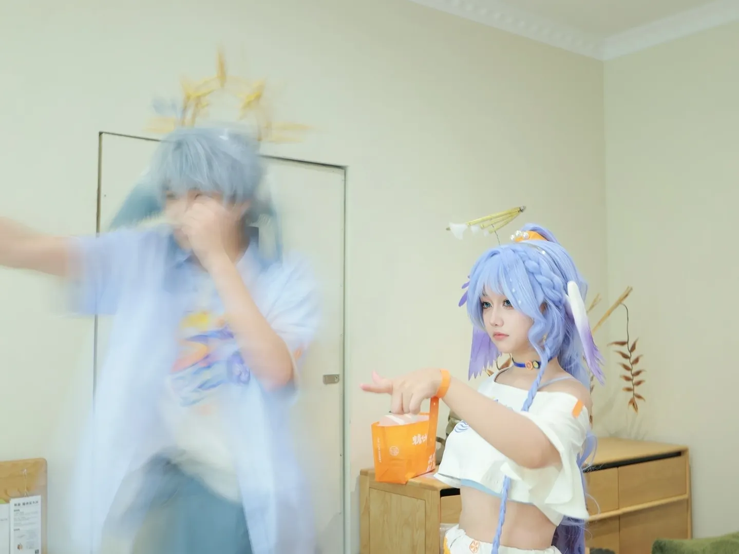 【知更鸟cos】崩坏星穹铁道：复刻帮妹妹出气的搞笑名场面