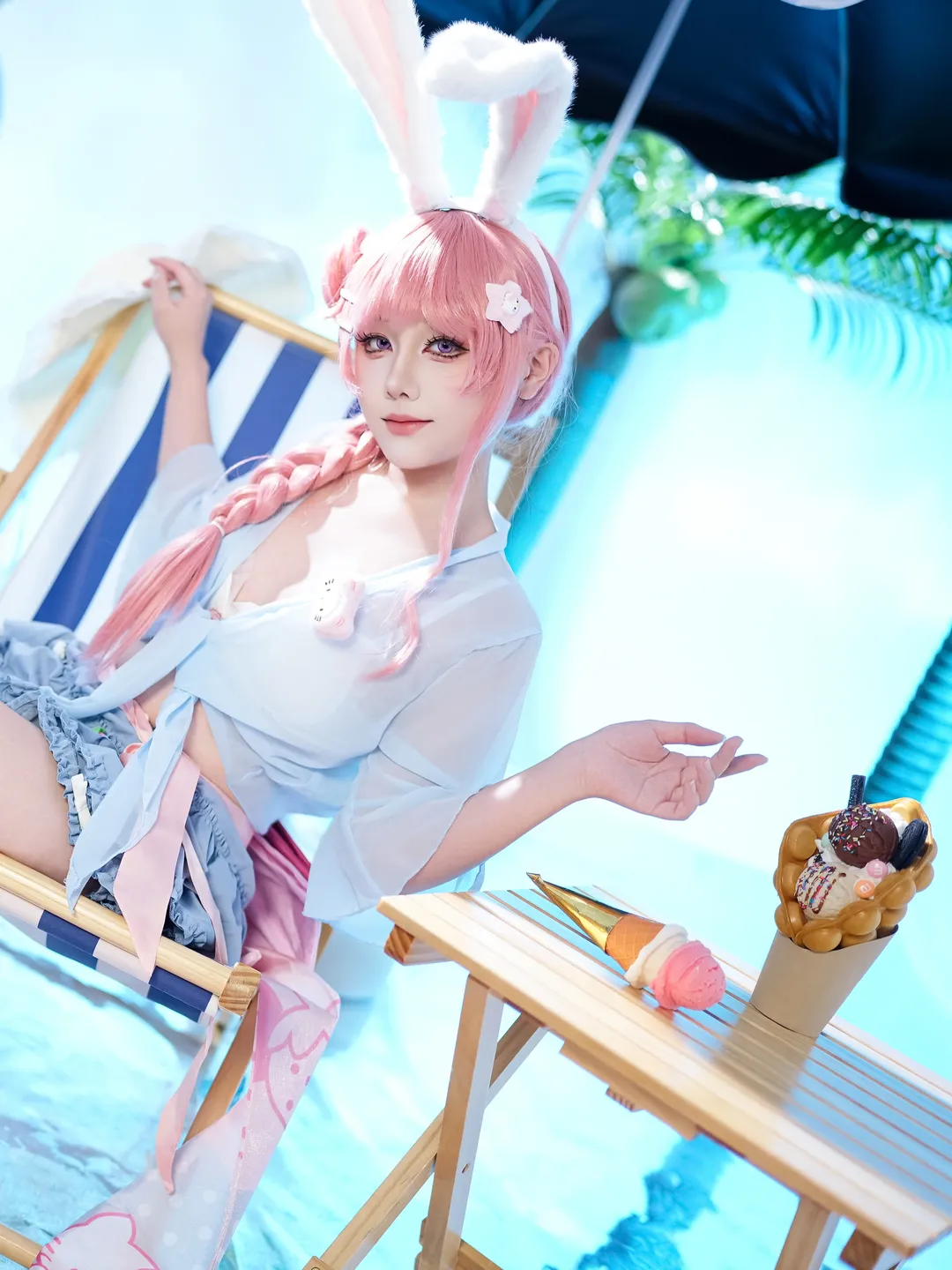 【公孫離cos】王者榮耀這套HelloKitty星元太好拍了 - 第 2 張