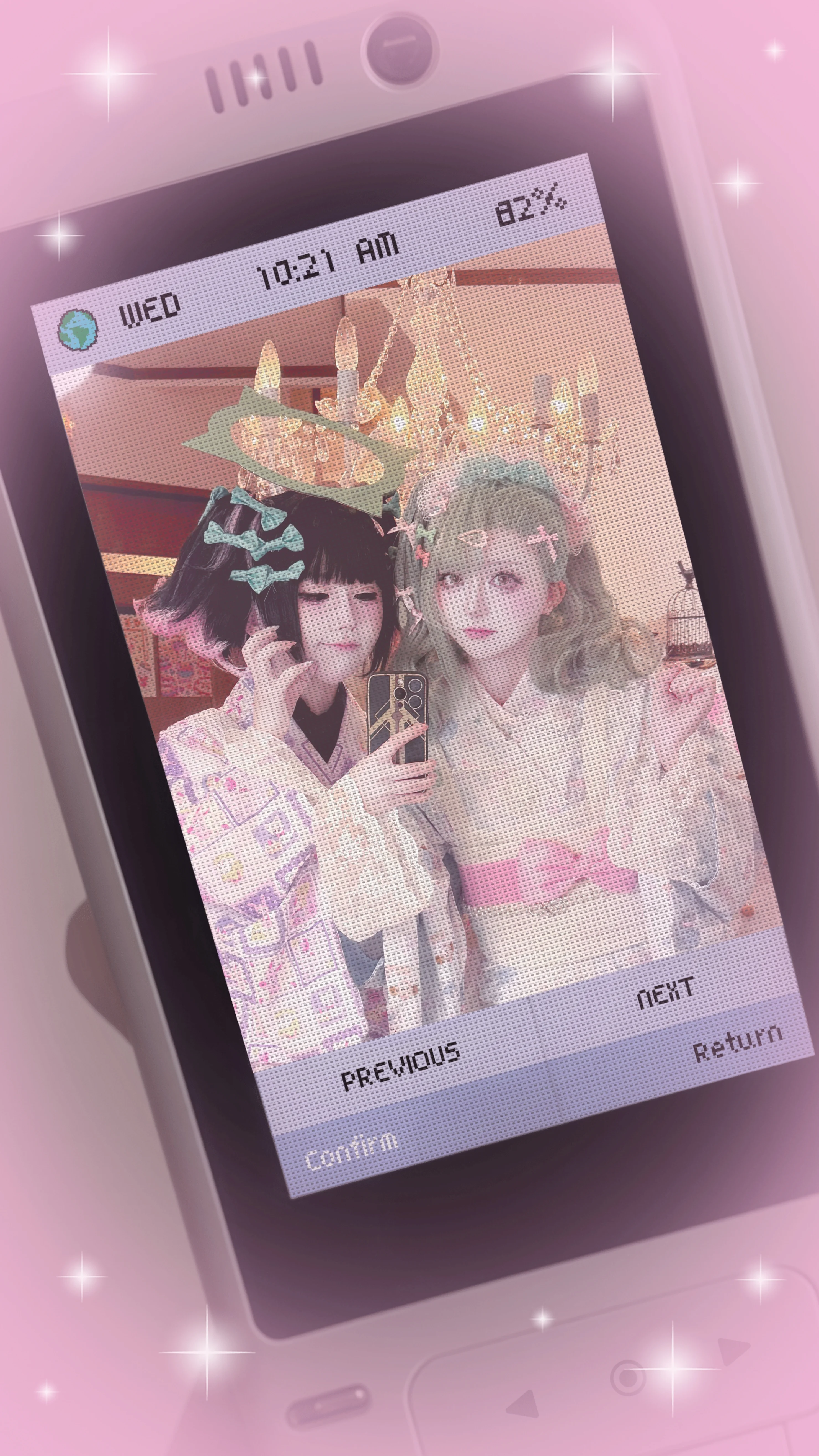 【南宮羽與千夏cos】絕區零，復古掌機下的和風時刻 - 第 1 張