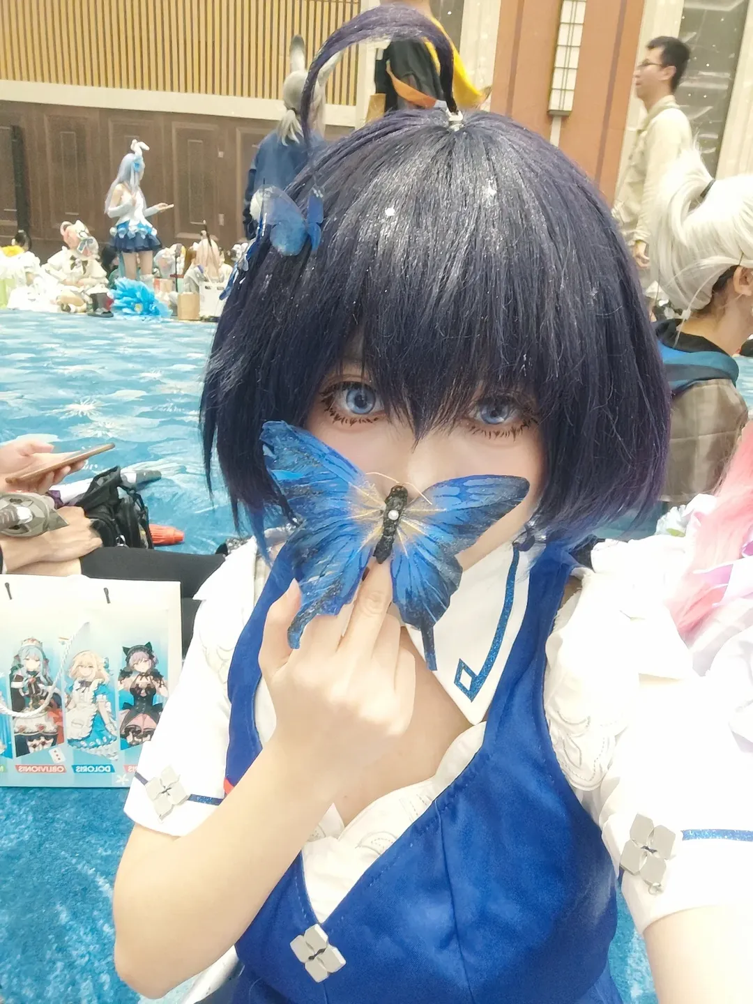 【希儿芙乐艾cos】崩坏三的蝴蝶少女冬典漫展全记录 - 第 1 张