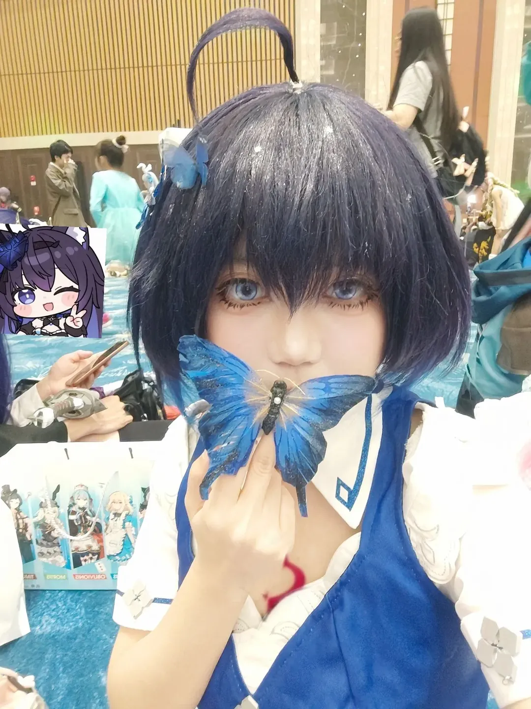 【希儿芙乐艾cos】崩坏三的蝴蝶少女冬典漫展全记录 - 第 2 张