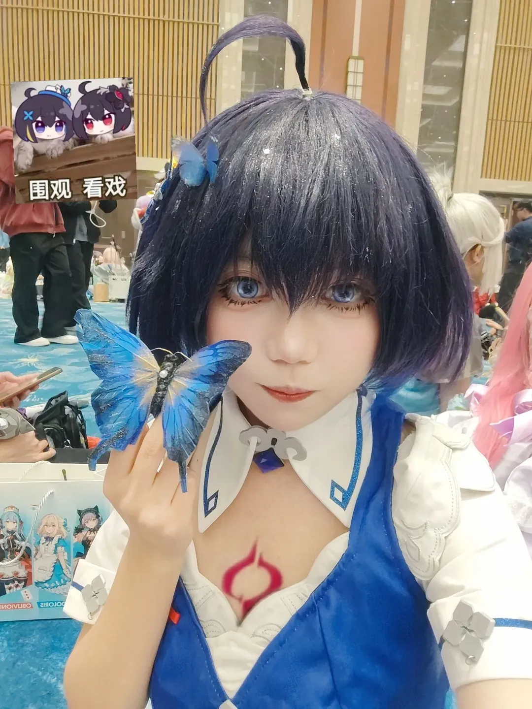 【希儿芙乐艾cos】崩坏三的蝴蝶少女冬典漫展全记录 - 第 3 张
