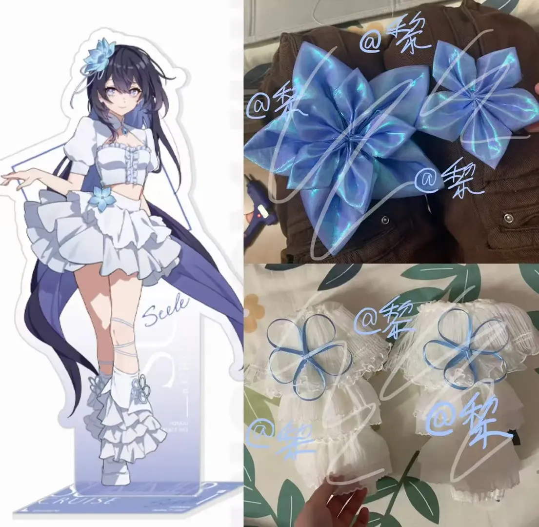 【希儿芙乐艾cos】崩坏三悠游夏日，白希的定妆细节全记录 - 第 3 张
