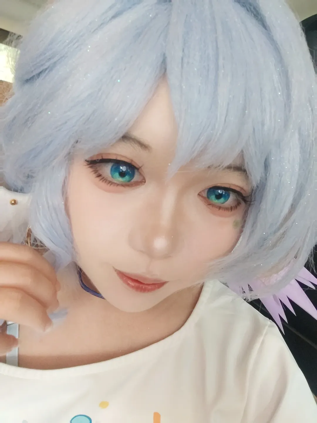 【知更鸟cos】崩坏星穹铁道 妆造细节与色彩分享 - 第 2 张