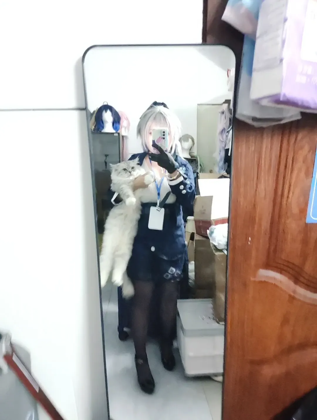 【布洛妮婭cos】崩壞三的銀灰少女，生日快樂 - 第 2 張