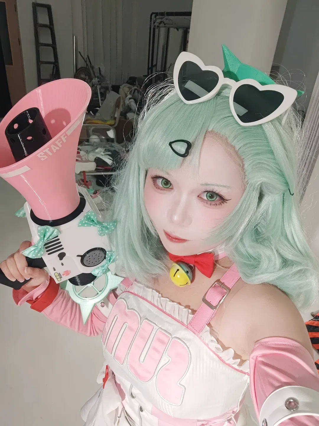 【千夏cos】绝区零降噪测，本命英雄的妄想天使形态 - 第 2 张
