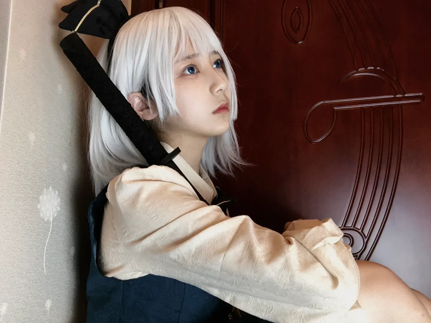 【魂魄妖梦cos】东方Project里的庭师，半人半灵质感呈现 - 第 3 张