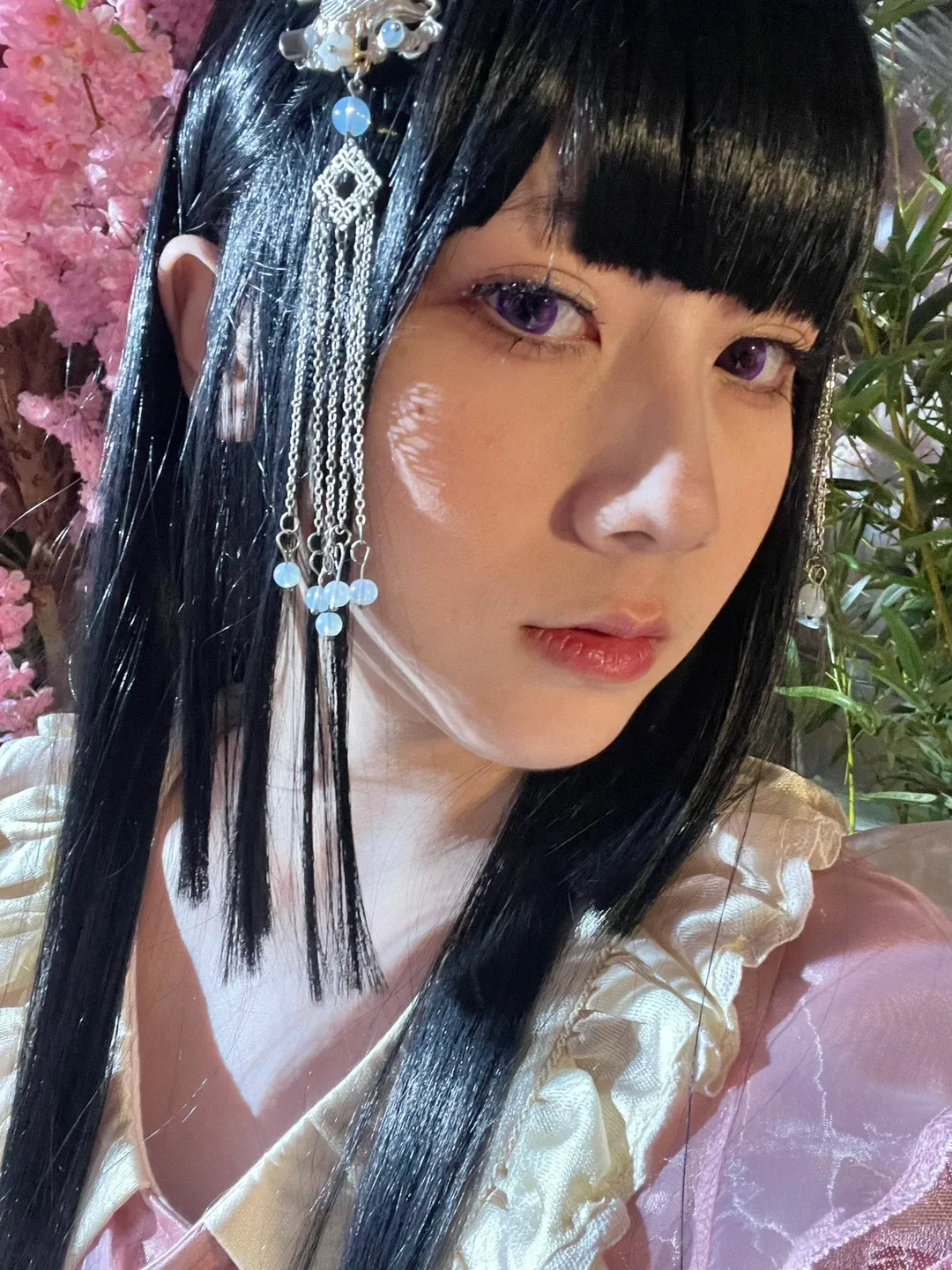 【蓬莱山辉夜cos】东方project的庭院实拍分享 - 第 4 张