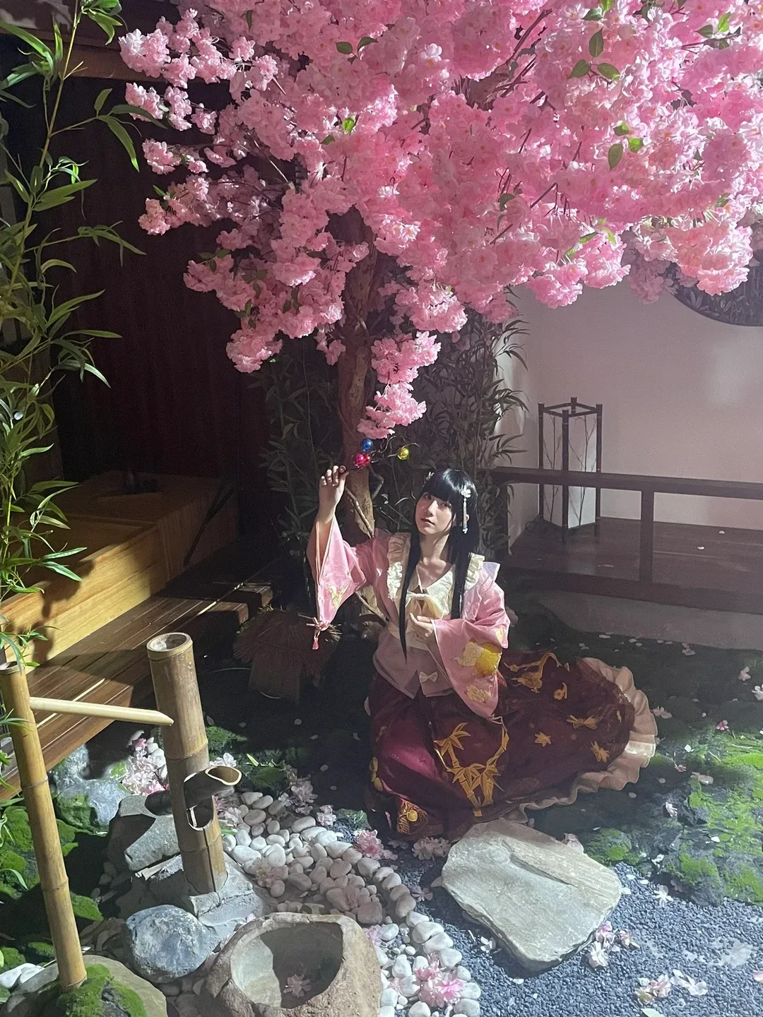 【蓬莱山辉夜cos】东方project的庭院实拍分享 - 第 6 张