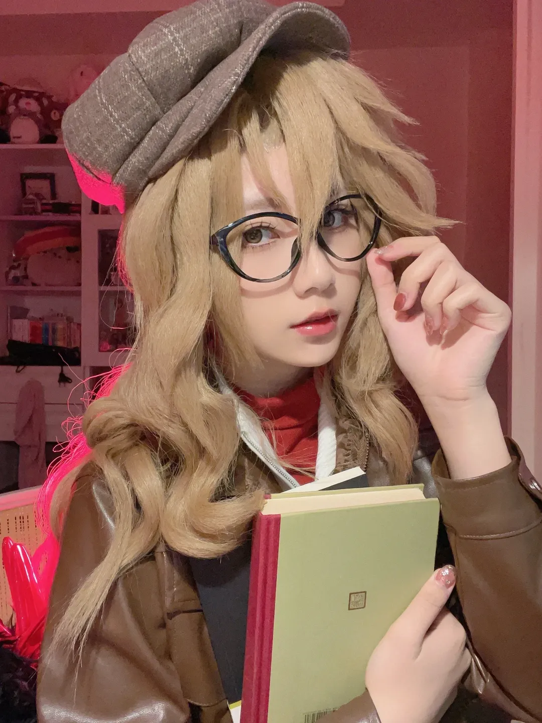 【梅兰妮cos】重返未来1999，从复古学者到红手套的华丽转身 - 第 2 张