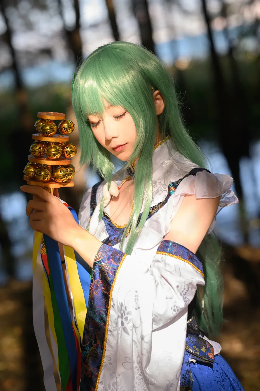 【东方Project】东风谷早苗：洱海边逆光下的深秋祈愿 - 第 5 张
