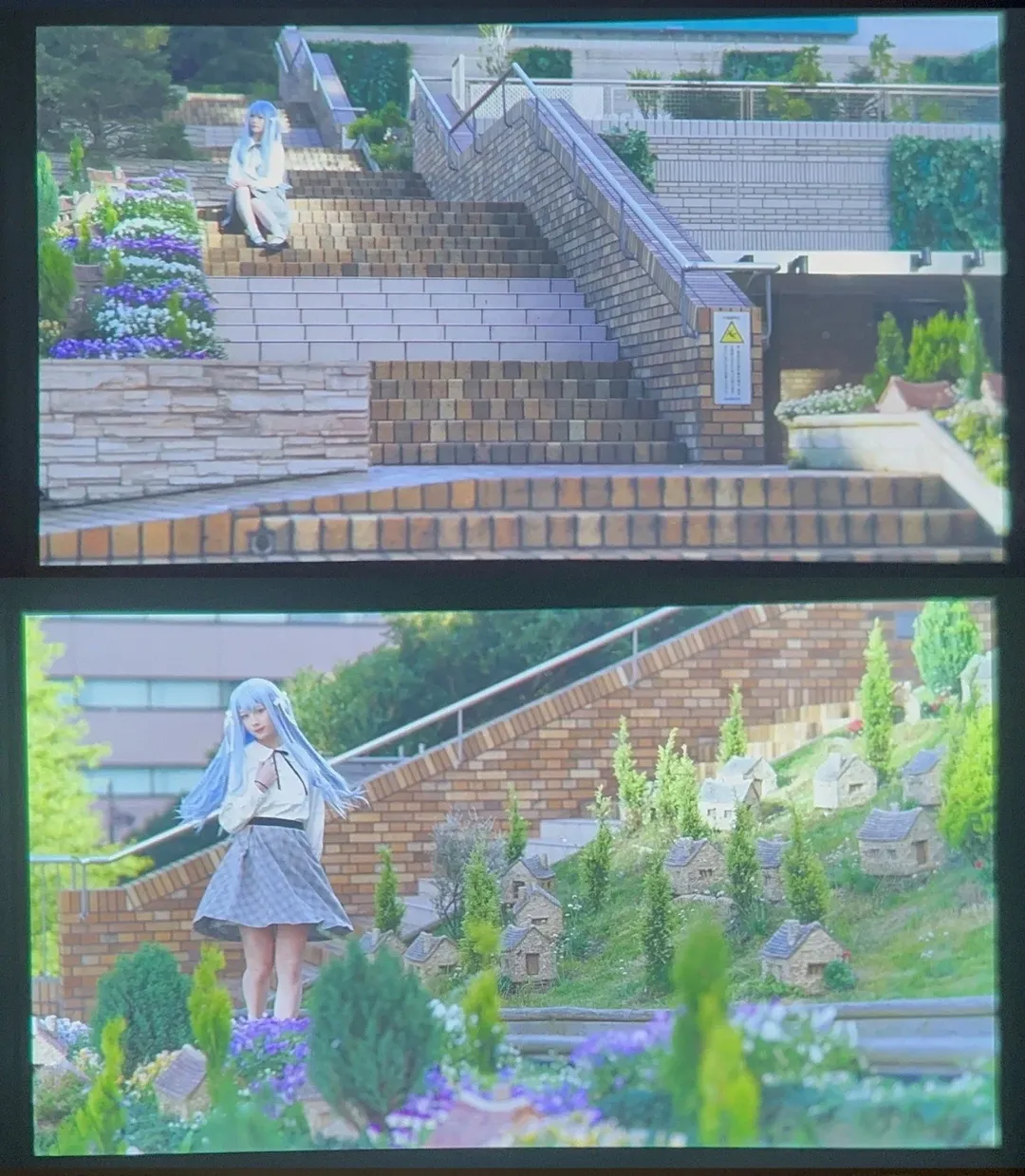 【豐川祥子cos】Mygo聖地巡禮，清晨池袋街頭的藍髮與白襪 - 第 4 張