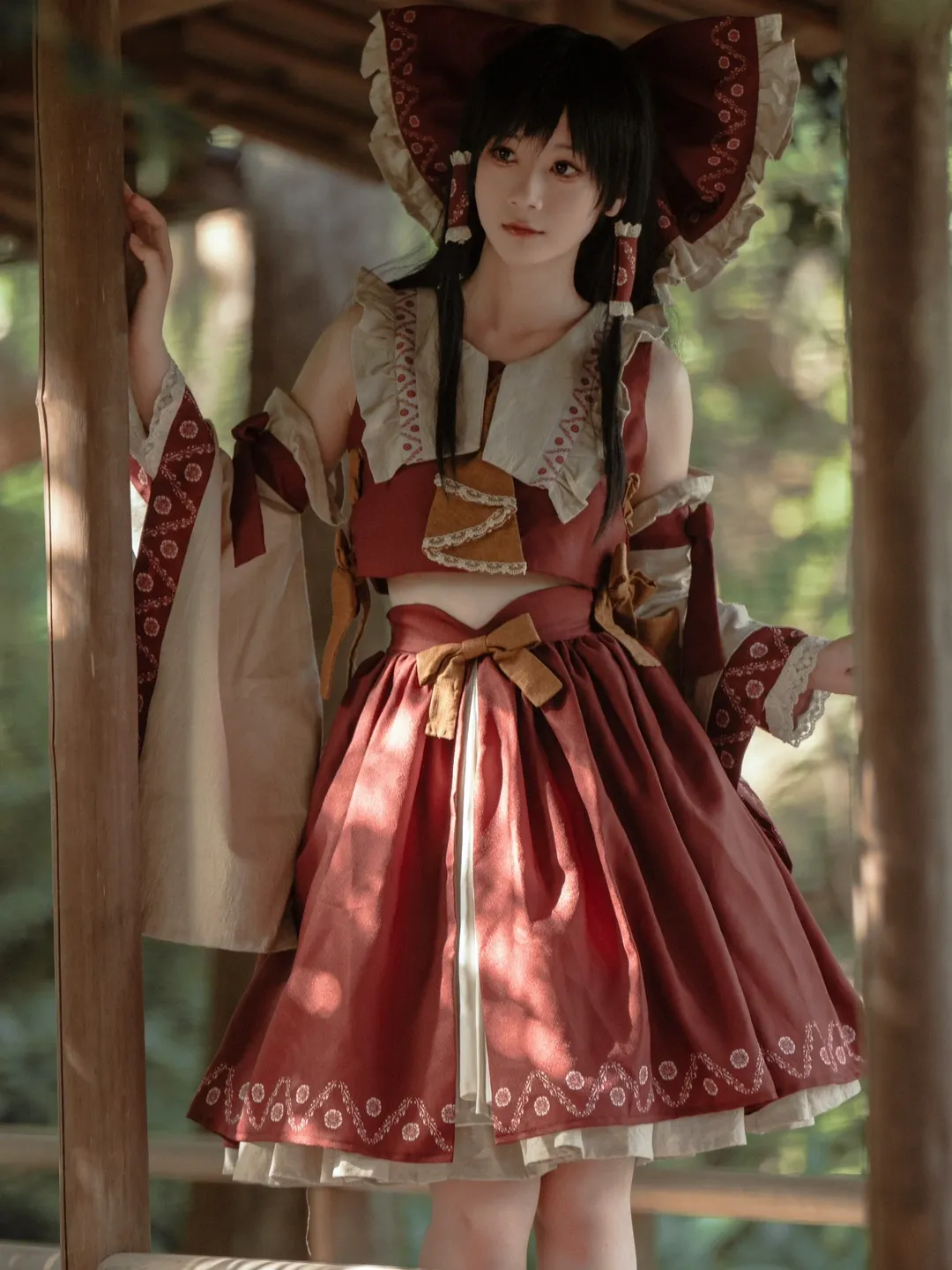【博麗靈夢cos】東方project的巫女榮光與戶外實拍 - 第 1 張