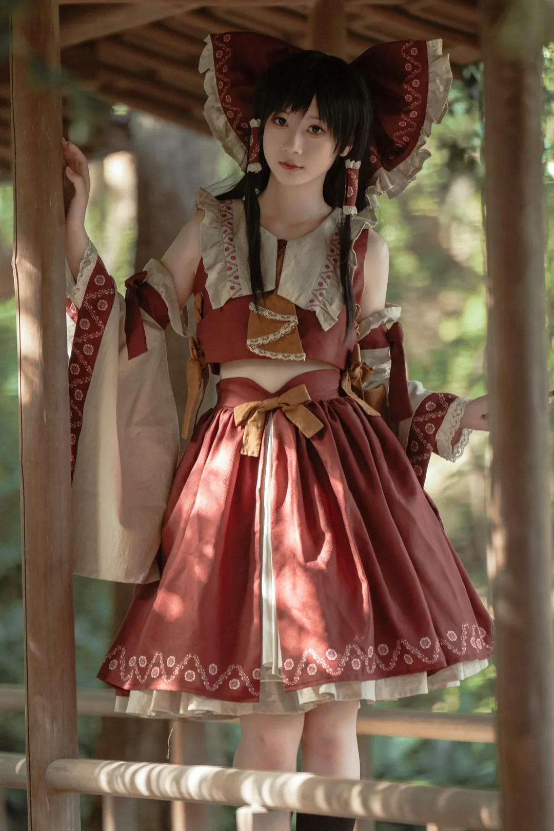 【博麗靈夢cos】東方project的巫女榮光與戶外實拍 - 第 2 張
