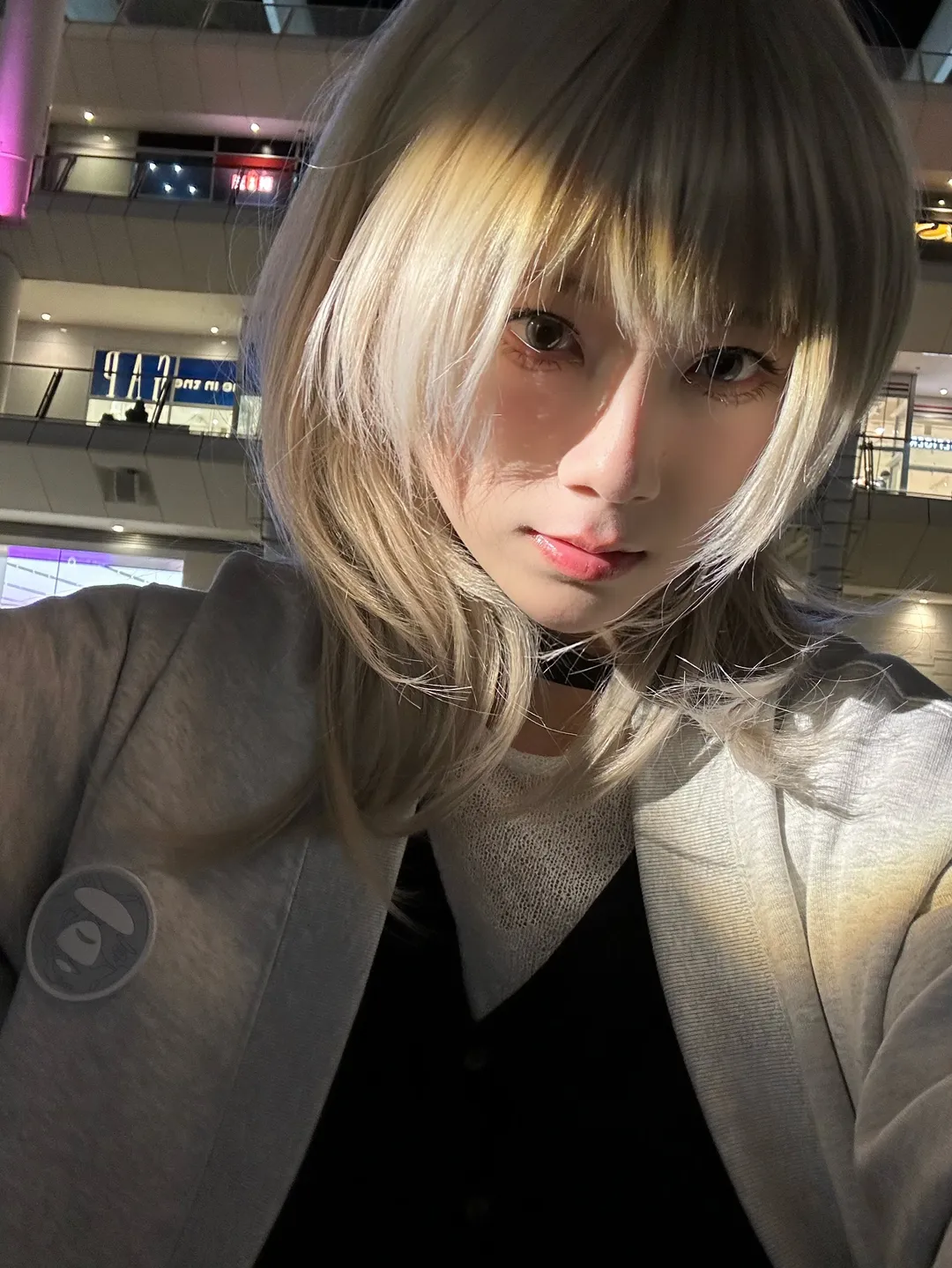 【河原木桃香cos】哭泣少女乐队圣地巡礼，川崎街头的钻尘主唱既视感 - 第 5 张