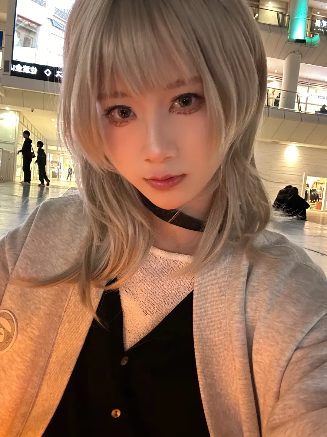 【河原木桃香cos】哭泣少女乐队圣地巡礼，川崎街头的钻尘主唱既视感 - 第 6 张