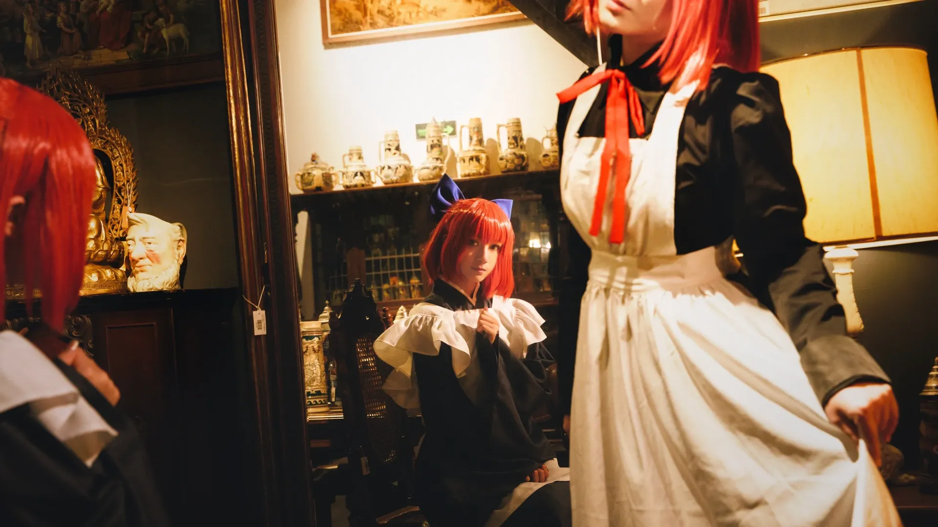 【月姬cos】巫净琥珀与巫净翡翠的远野宅邸日常 - 第 10 张