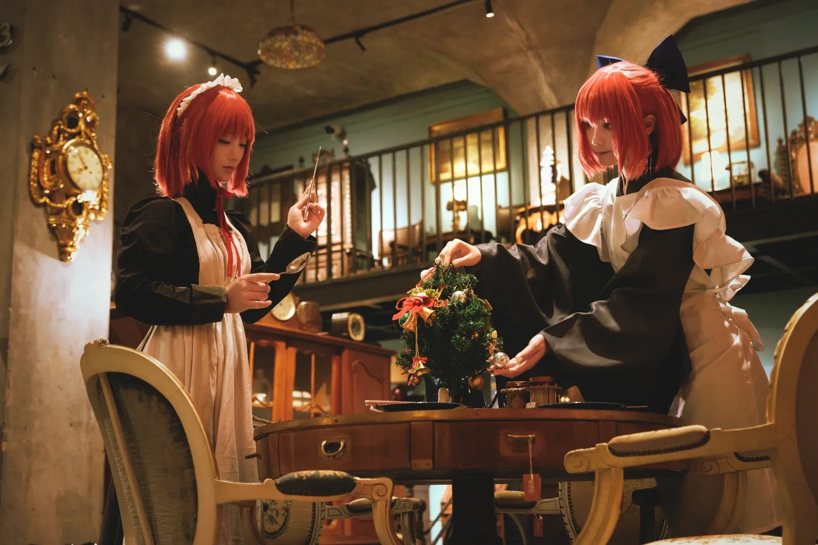 【月姬cos】巫净琥珀与巫净翡翠的远野宅邸日常 - 第 13 张