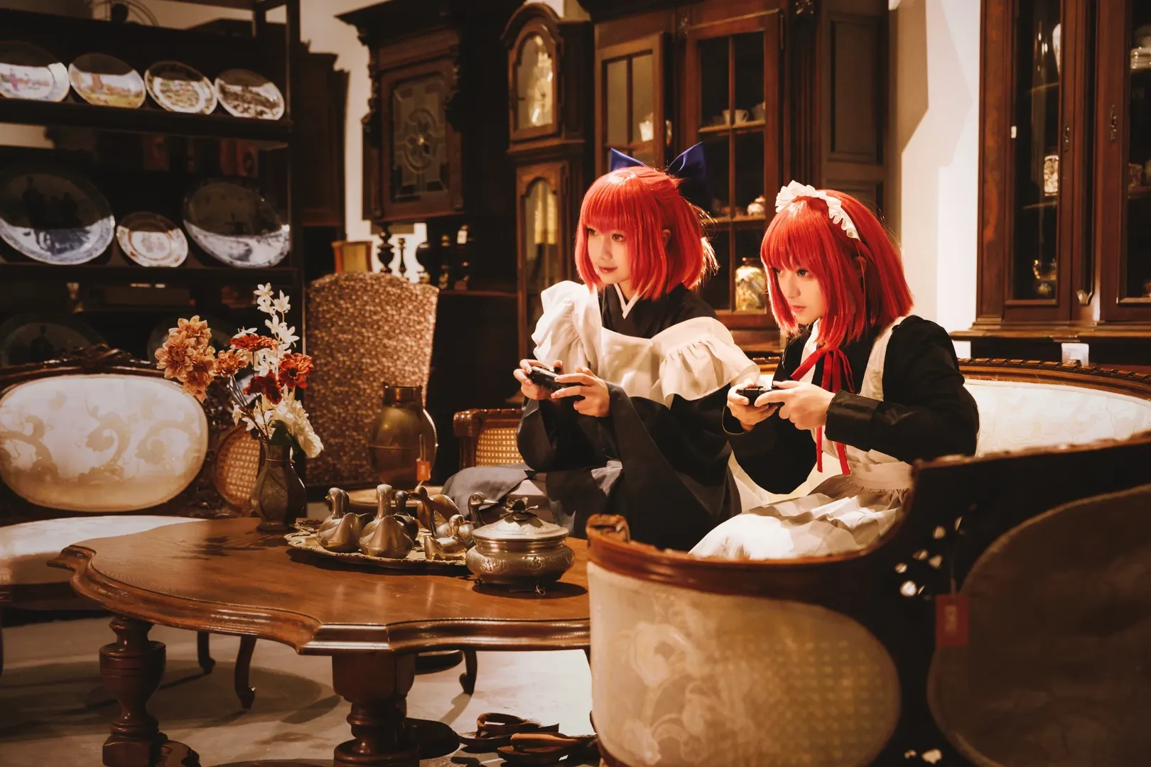 【月姬cos】巫净琥珀与巫净翡翠的远野宅邸日常 - 第 3 张