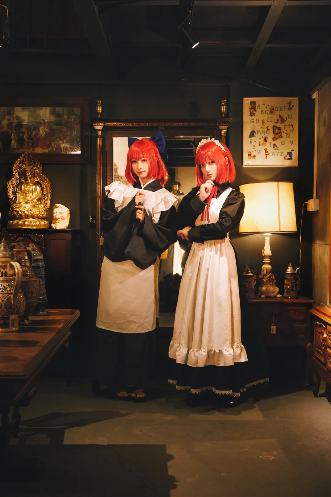 【月姬cos】巫净琥珀与巫净翡翠的远野宅邸日常 - 第 8 张
