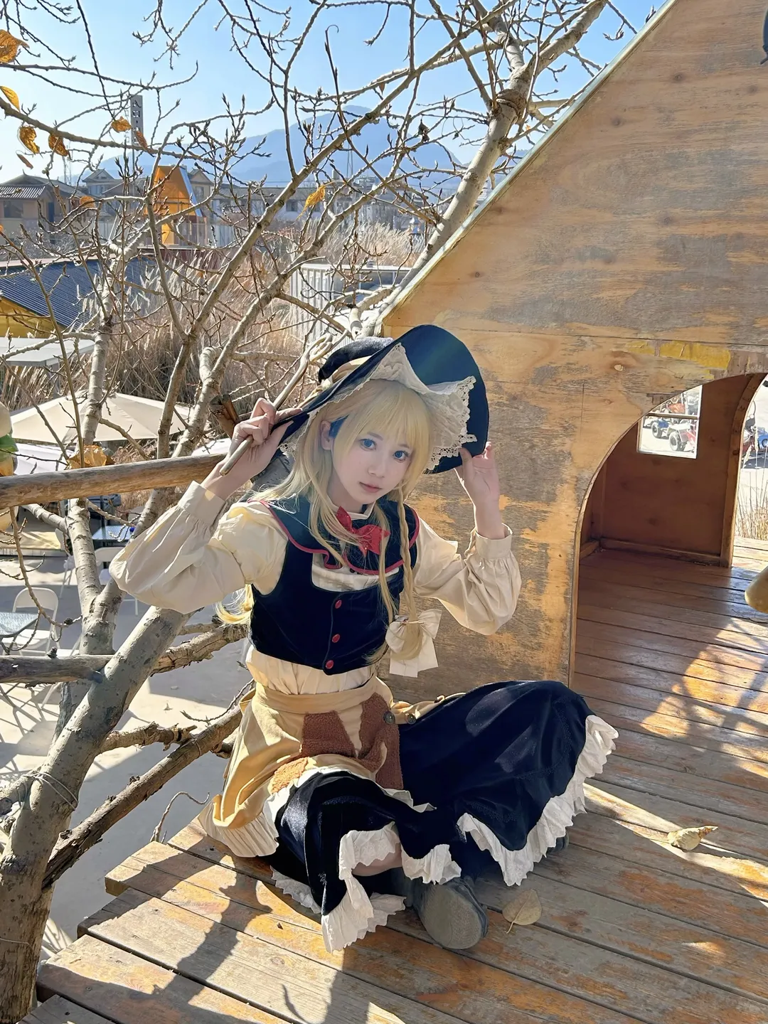 【雾雨魔理沙cos】东方Project里黑白老鼠的寻宝日常 - 第 1 张