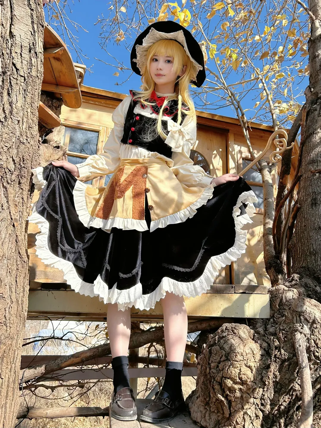 【雾雨魔理沙cos】东方Project里黑白老鼠的寻宝日常 - 第 2 张