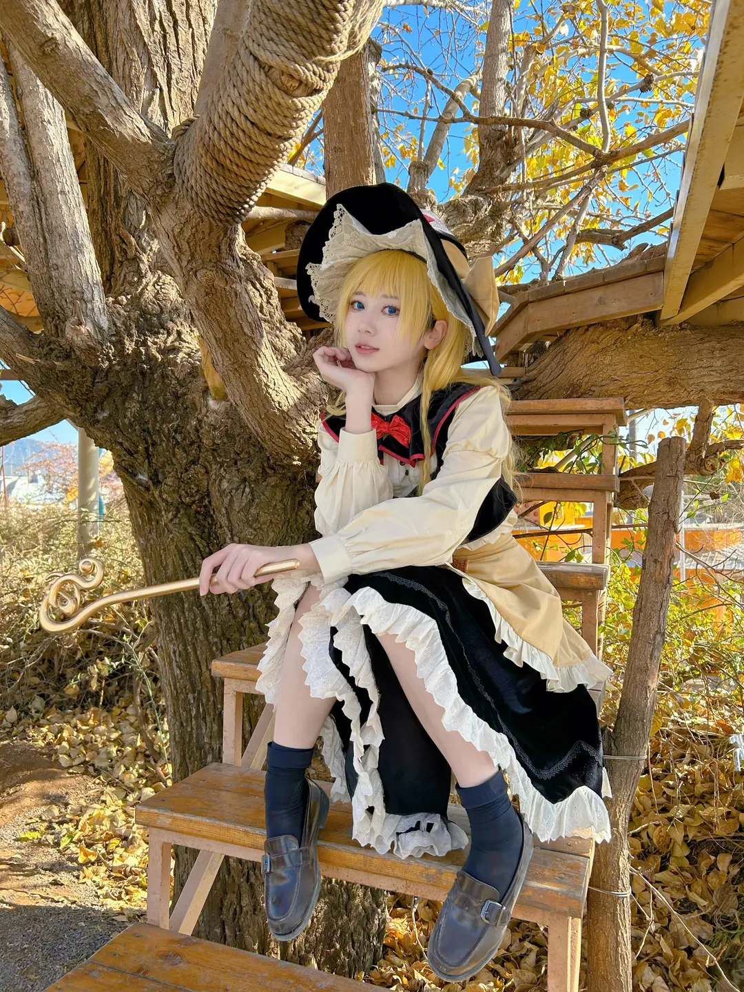 【雾雨魔理沙cos】东方Project里黑白老鼠的寻宝日常 - 第 4 张