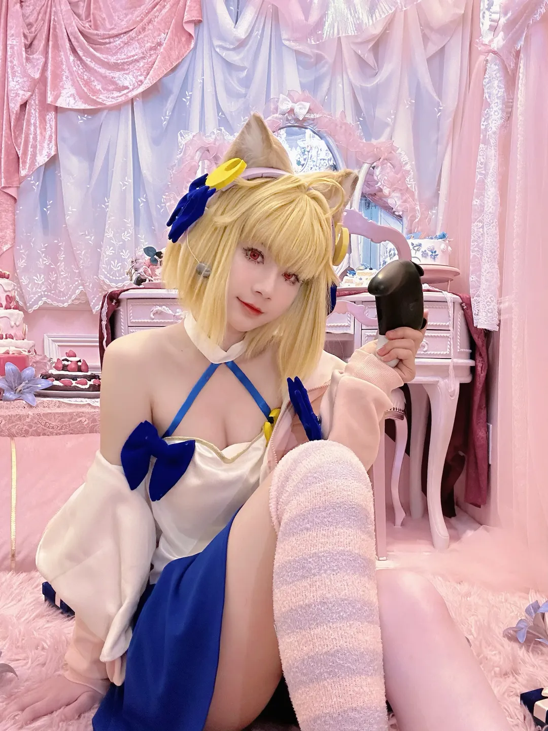 【愛爾奎特cos】在粉色甜品屋裡演繹FGO的魔法少女