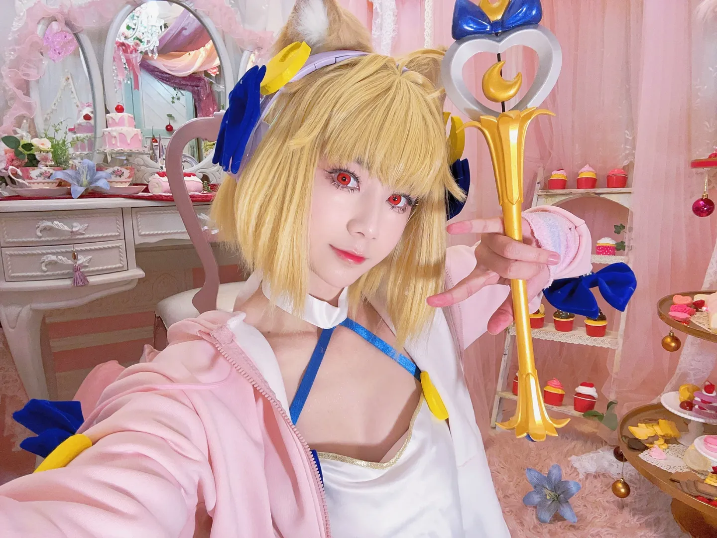 【愛爾奎特cos】在粉色甜品屋裡演繹FGO的魔法少女 - 第 3 張